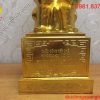Đế tượng Trần Hưng Đạo mạ vàng 24k