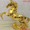 Tượng Ngựa mạ vàng 24k sắc nét và tinh xảo
