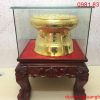Trống đồng mạ vàng 24k đường kính 50cm
