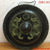 Chiêng đồng cổ song long chầu mặt nguyệt