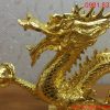 Hoa văn đầu rồng mạ vàng 24k