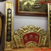 Bộ cuốn thư câu đối bằng đồng mạ vàng 24k dài 1m55