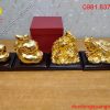 Linh Vật chuột bằng đồng mạ vàng 24k