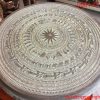 Hoa văn mặt trống đồng sắc nét và tinh xảo