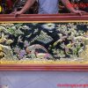 Tranh đồng Tứ Quý Bình An kích thước 1m7x90
