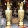 Đôi lục bình bằng đồng cát tút cao 1m55