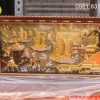 Tranh đồng Thuận Buồm Xuôi gió dát vàng