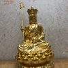 Tượng Phật Địa Tạng bằng đồng dát vàng 9999
