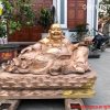 Tượng Phật Di Lạc bằng đồng đỏ cao 69cm Tượng Phật Di Lạc bằng đồng đỏ cao 69cm