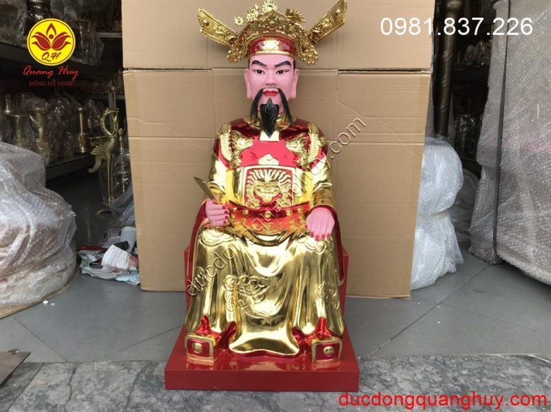 Tượng Thành Hoàng cao 70cm