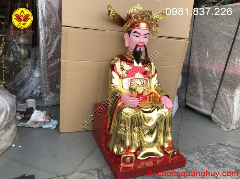 Tượng Thành Hoàng cao 70cm