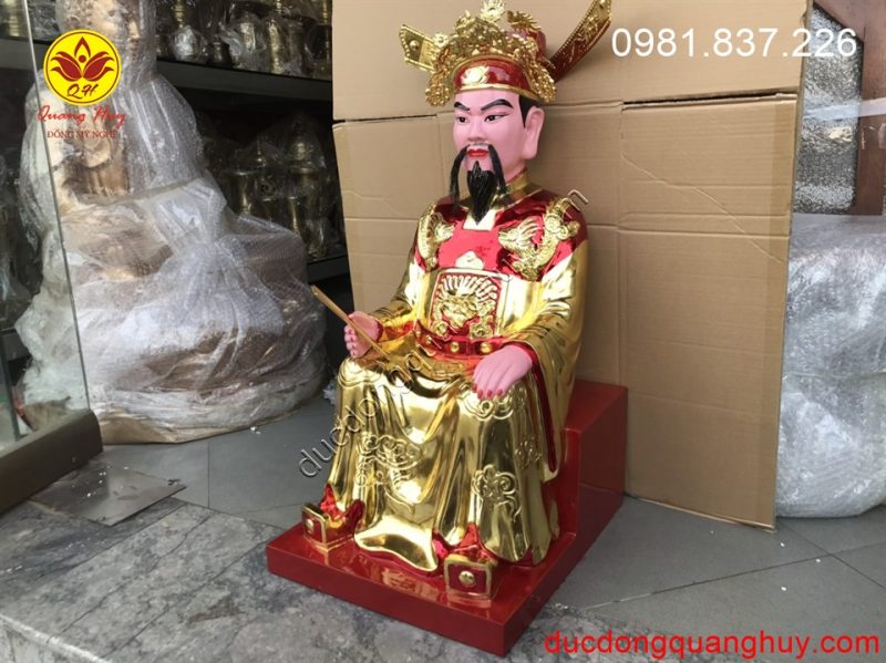 Tượng Thành Hoàng cao 70cm