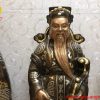 Tượng Phúc Lộc Thọ bằng đồng khảm tam khí Tượng ông Lộc