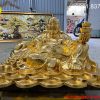 Tượng Phật Di Lặc bằng đồng dát vàng Tượng Phật Di Lặc bằng đồng dát vàng