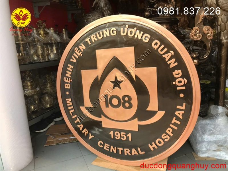 Mẫu đúc Logo bằng đồng tinh xảo